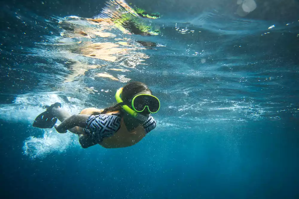 snorkeling in Rosarito